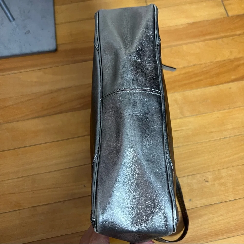 Kate Spade Metallic Silver Tablet Media Bag